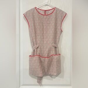 Vintage Handmade Egg Carrying Apron